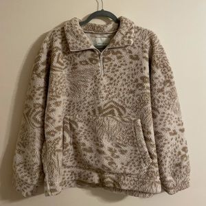 AMERICAN EAGLE SHERPA 1/4 ZIP PULLOVER